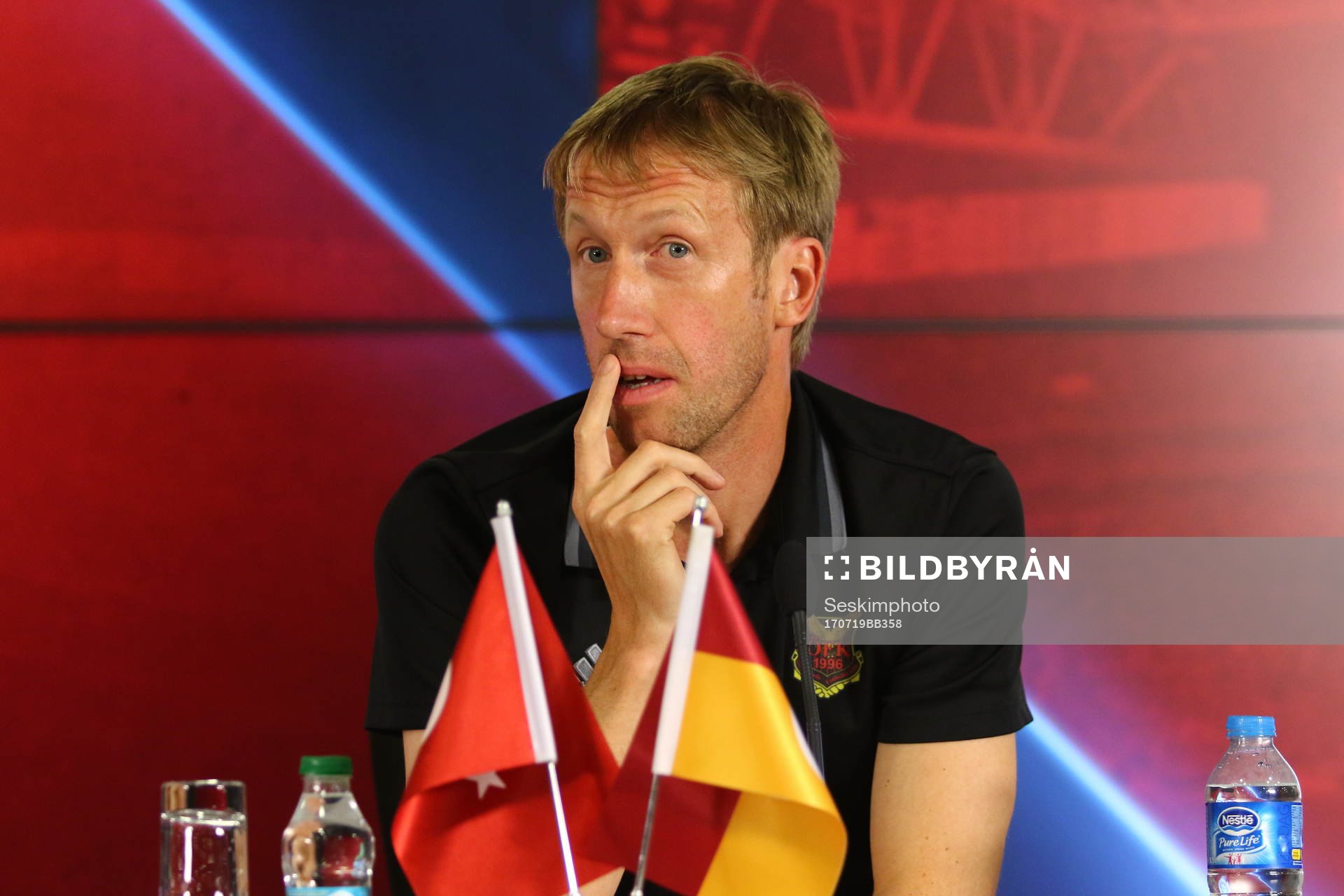 Östersunds tränare Graham Potter