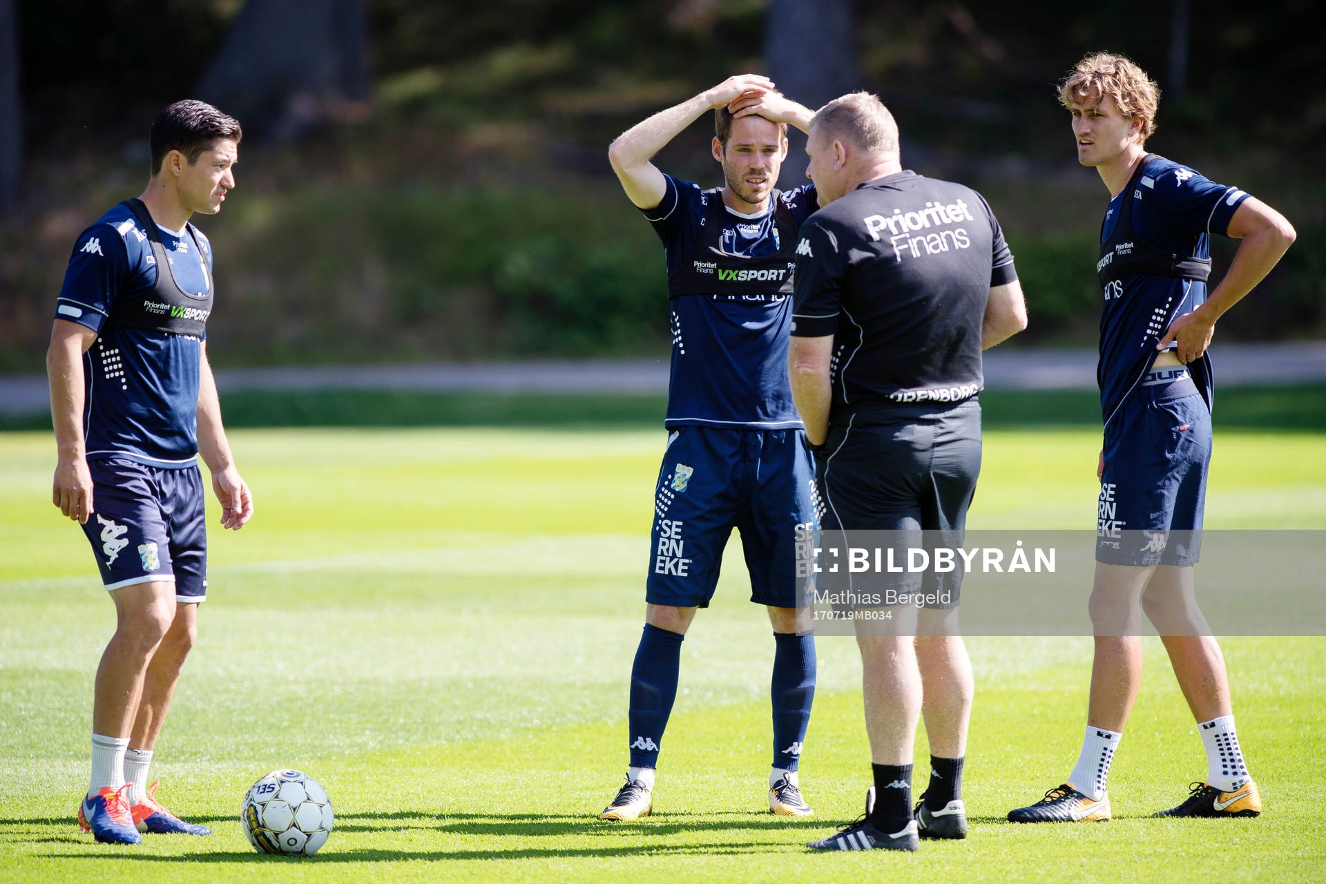 David Boo Wiklander, Emil Salomonsson och Thomas Rogne