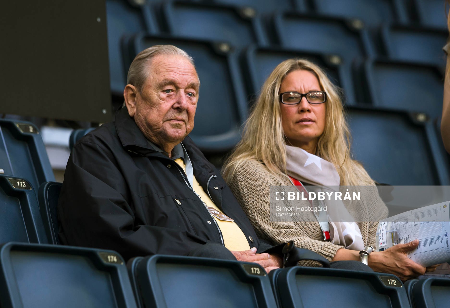 UEFAS före detta ordförande Lennart Johansson