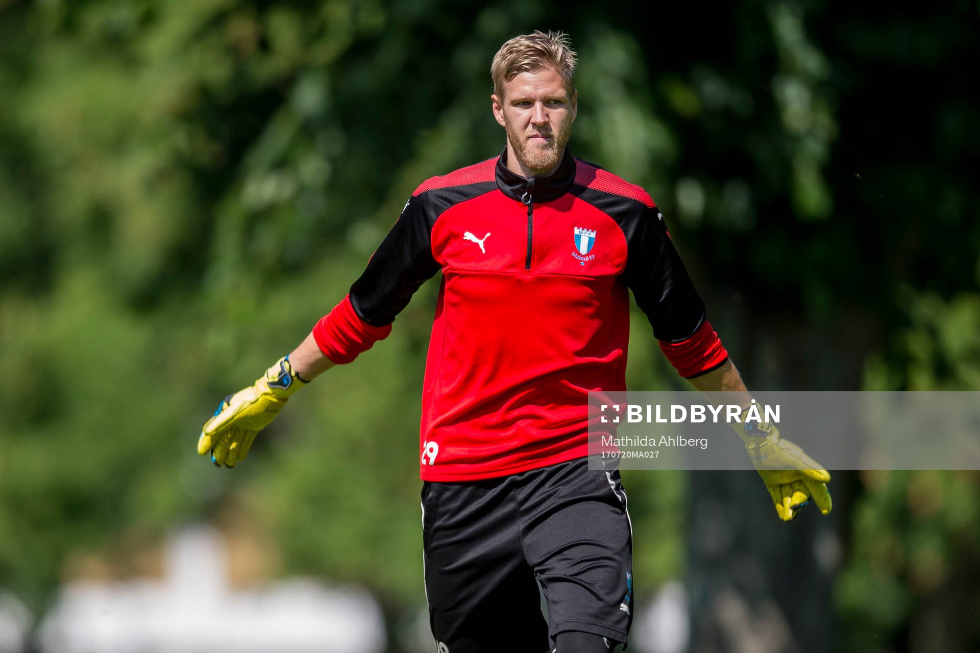Malmö FFs målvakt Fredrik Andersson