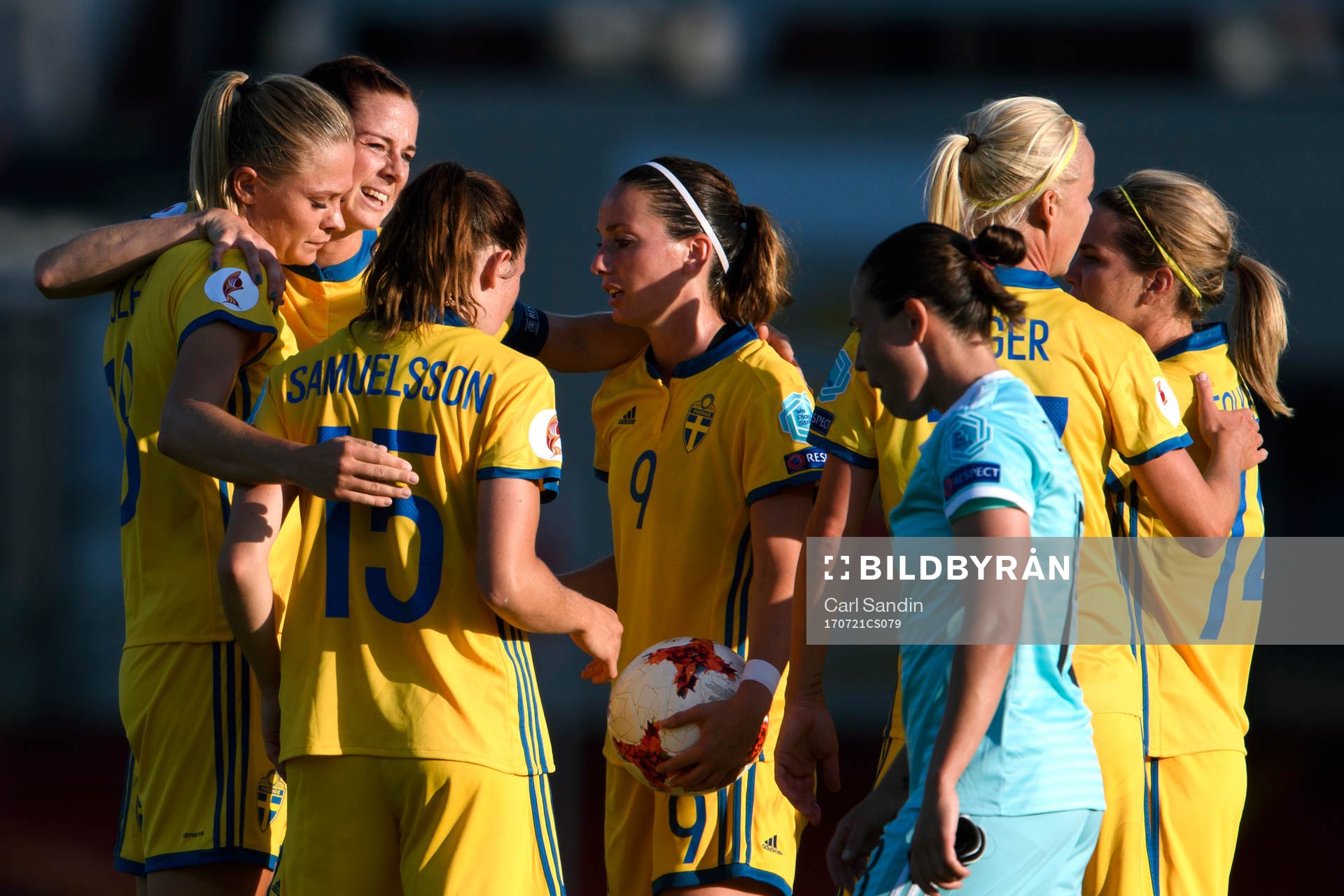 Fridolina Rolfö, Lotta Schelin, Jessica Samuelsson,