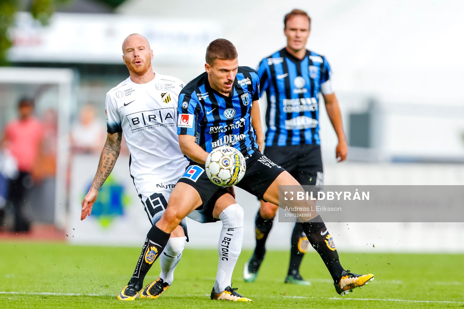 Häckens Alexander Farnerud och Sirius Shkodran Maholli
