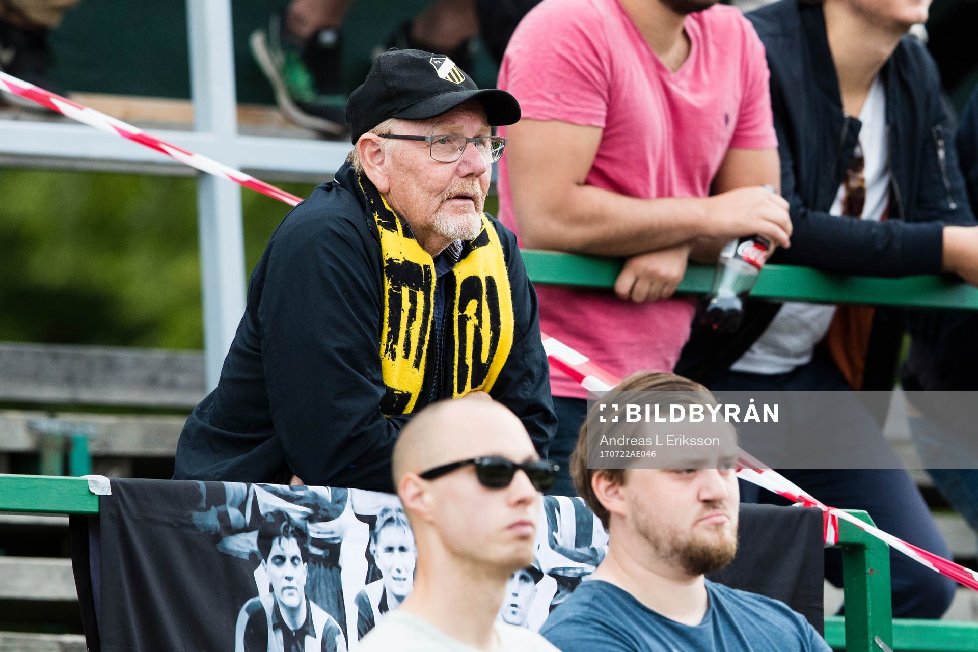 En supporter till Häcken