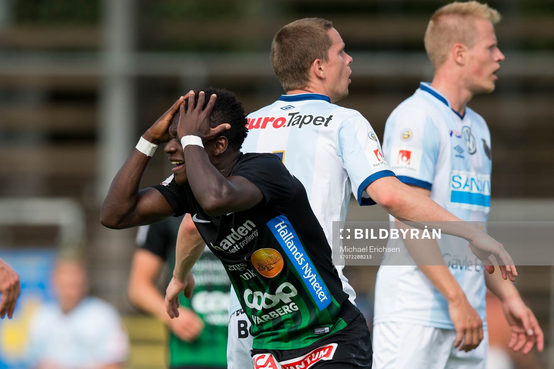 Varbergs Thomas Boakye deppar