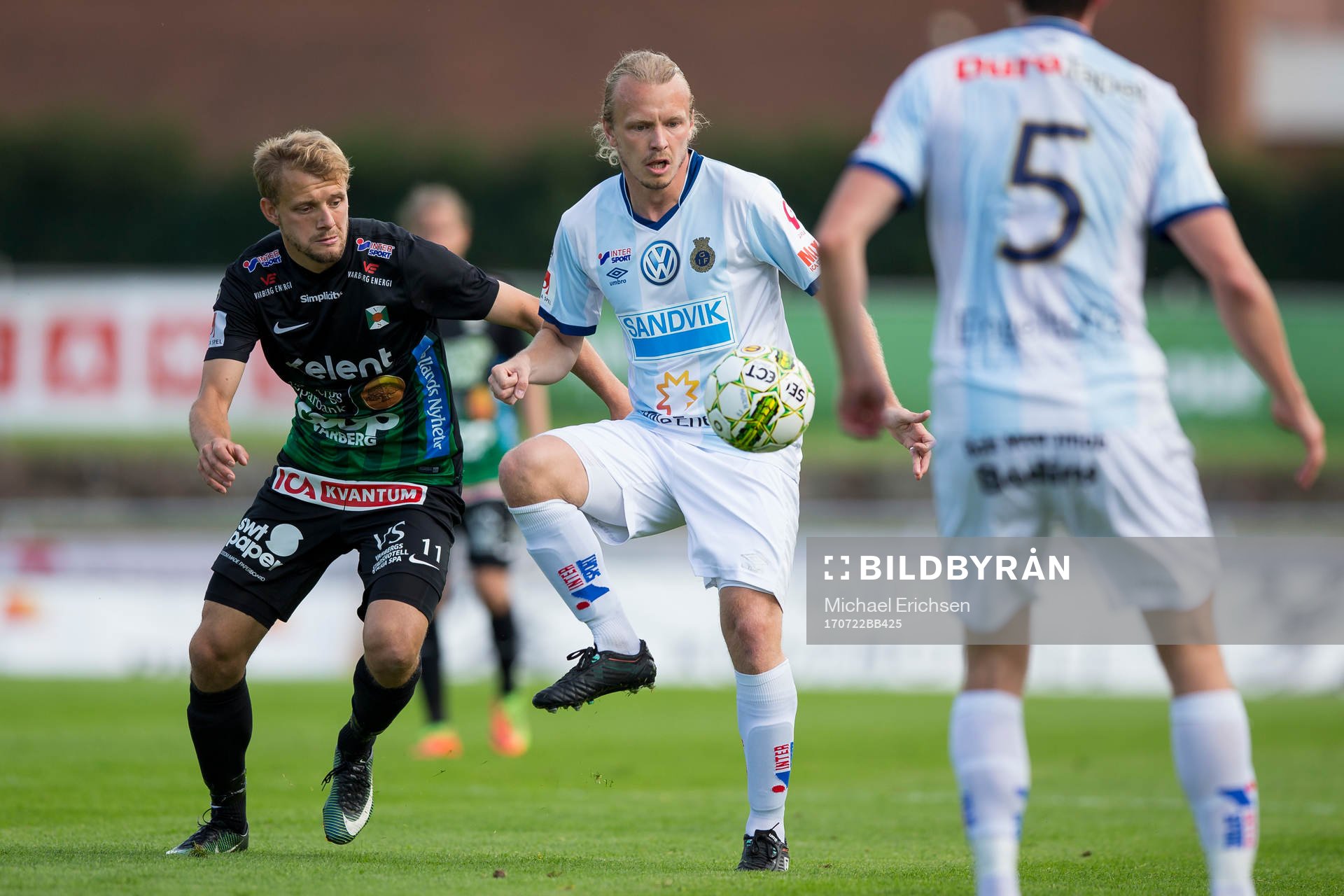 Varbergs Jakob Olsson mot Gefles Jesper Florén