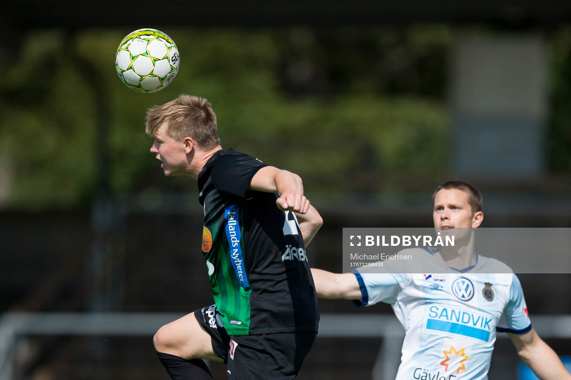 Varbergs Anton Liljenbäck nickar