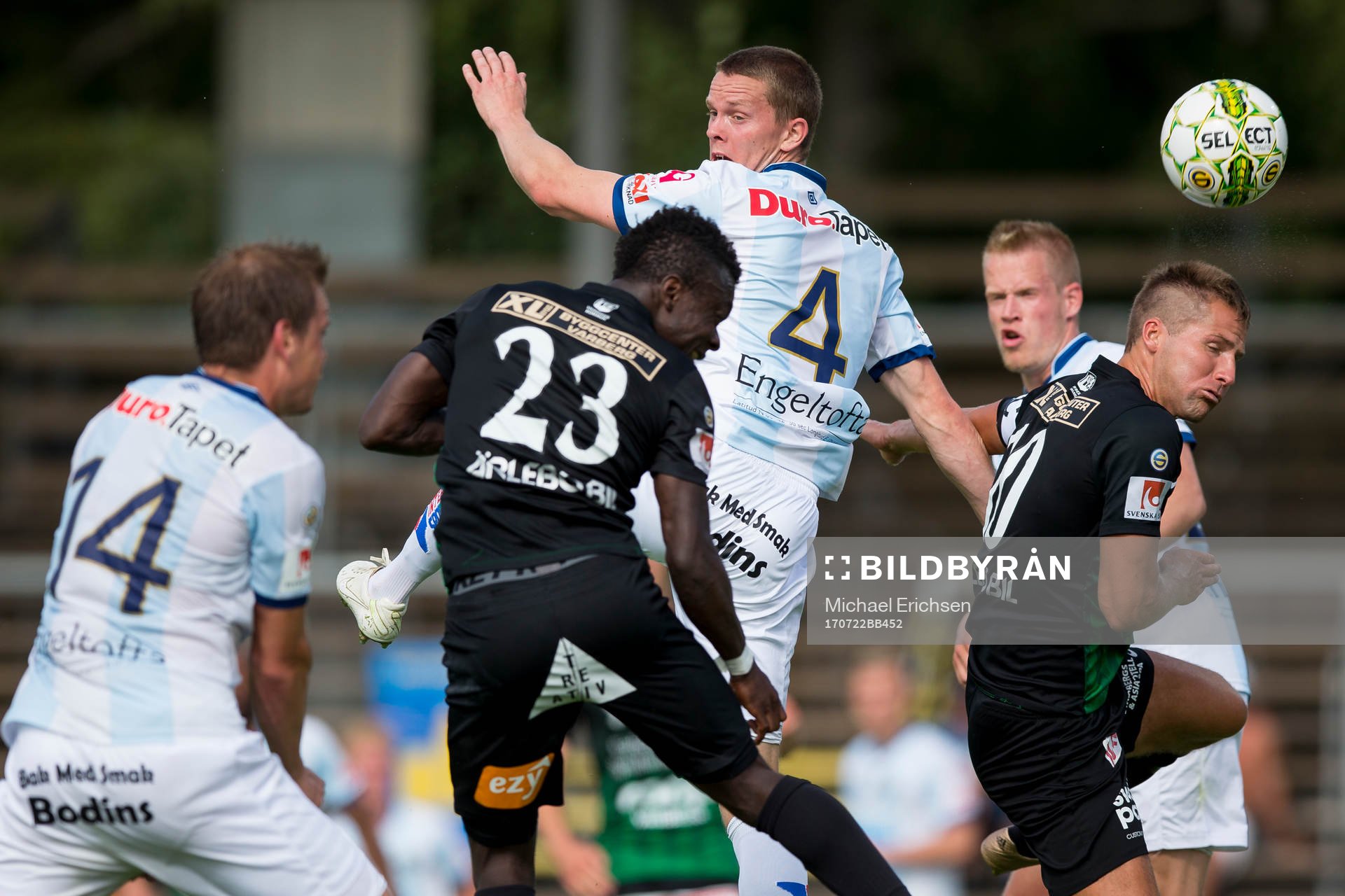 Varbergs Thomas Boakye nickar