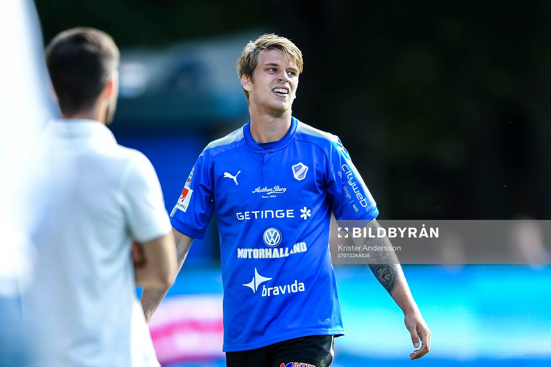 Halmstads Marcus Mathisen lämnar planen