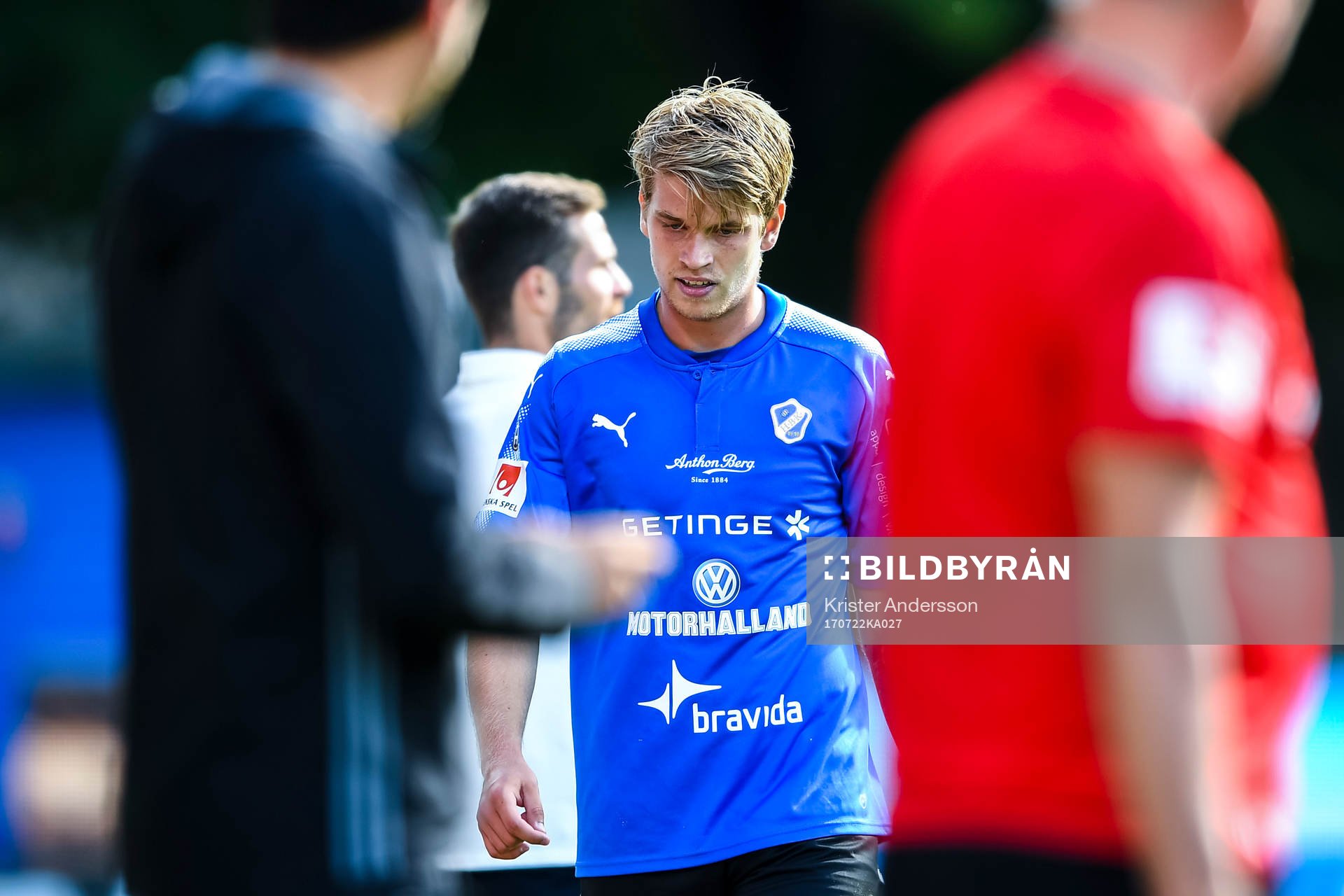 Halmstads Marcus Mathisen lämnar planen