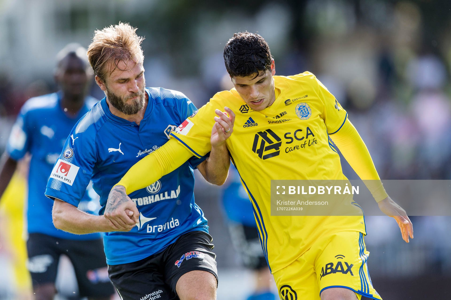 Halmstads Jesper Westerberg och Sundsvalls David Batanero