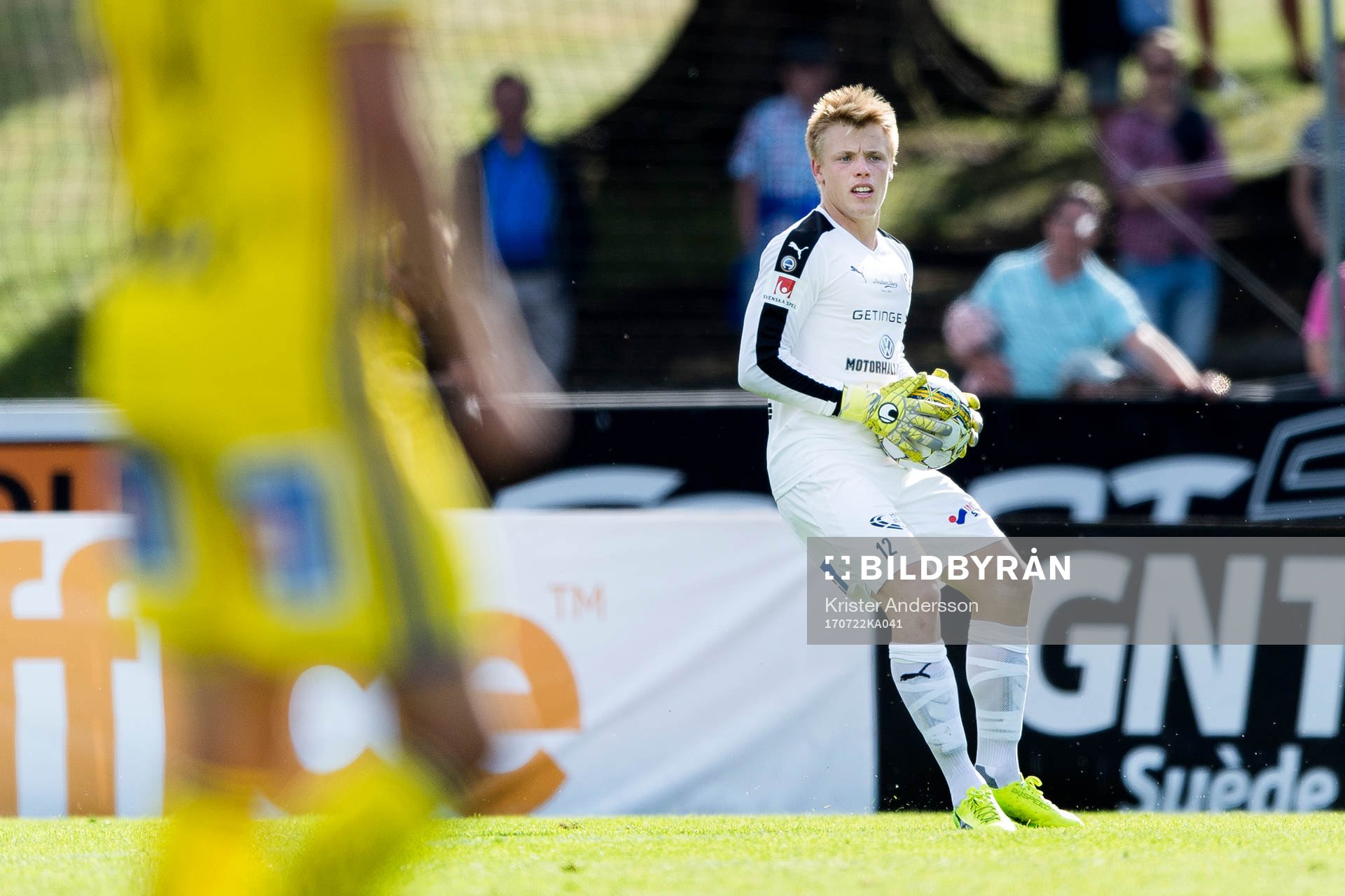 Halmstads målvakt Isak Pettersson
