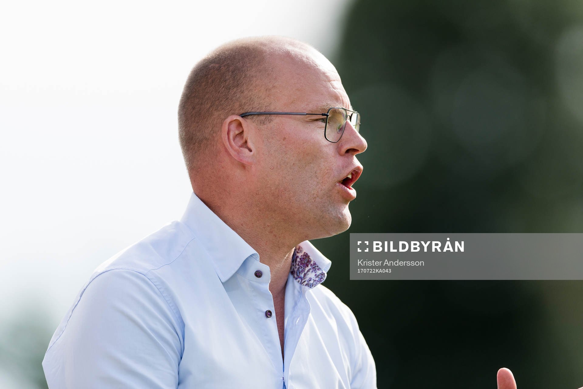 Sundsvalls tränare Joel Cedergren