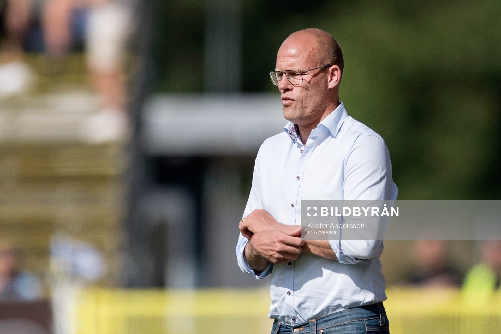 Sundsvalls tränare Joel Cedergren