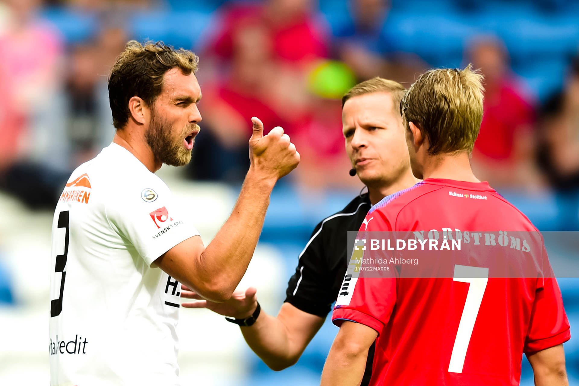 Örgrytes Johan Elmander och Helsingborgs Viktor Ljung