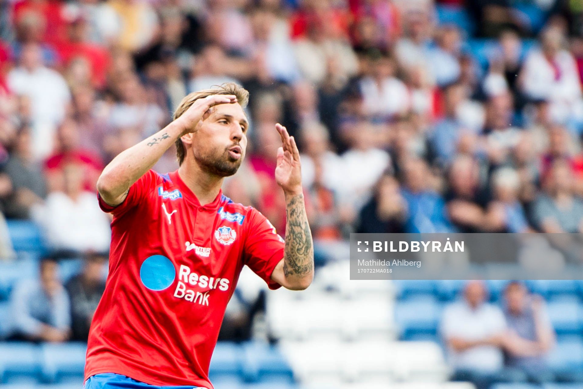 Helsingborgs Martin Christensen deppar