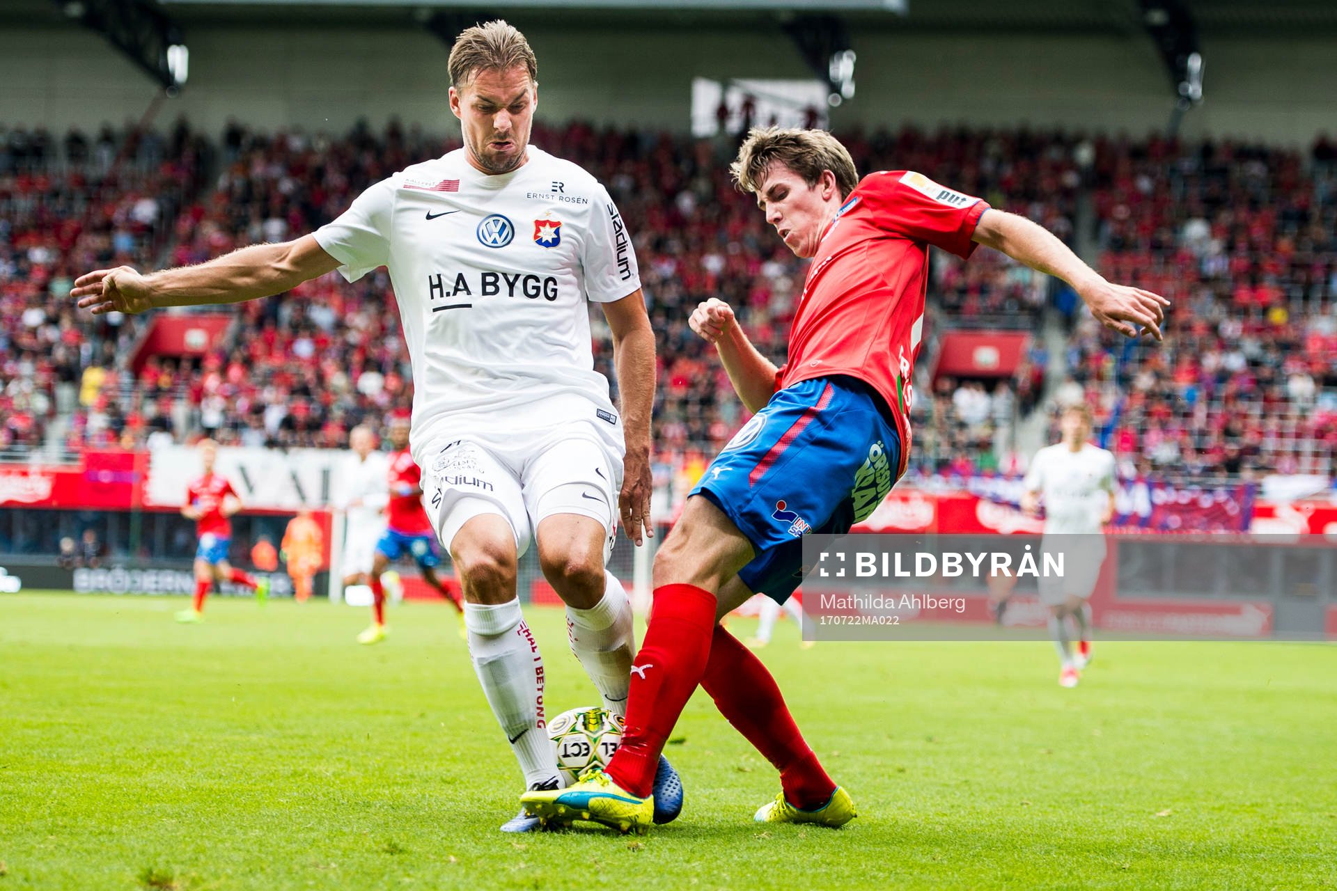 Örgrytes Jens Cajuste och Helsingborgs Adam Eriksson
