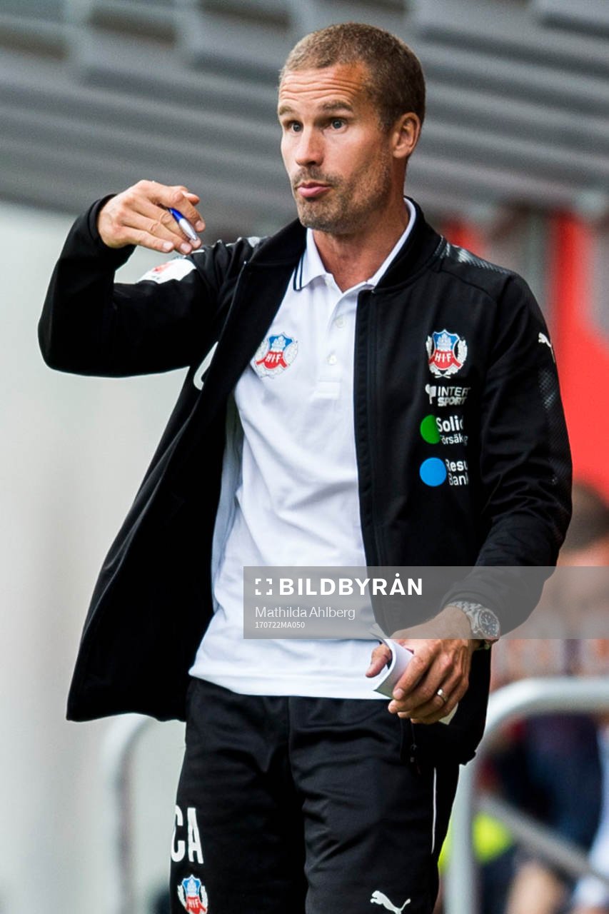 Helsingborgs assisterande tränare Christoffer Andersson