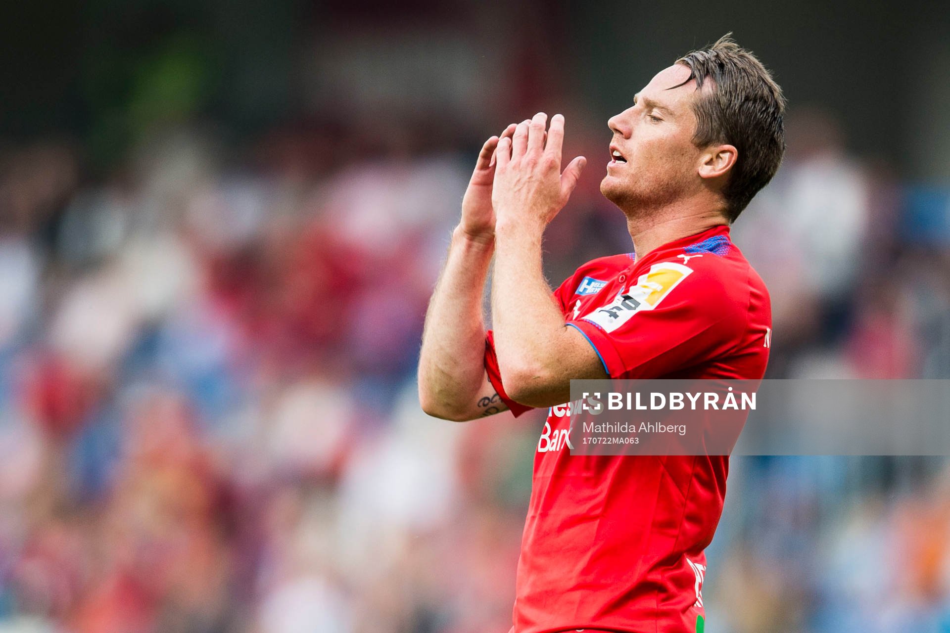Helsingborgs Johan Persson deppar