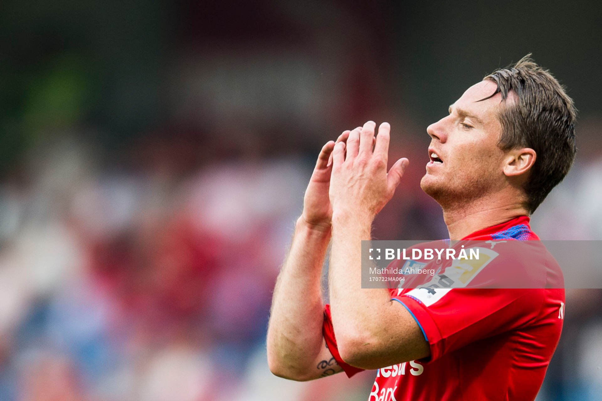 Helsingborgs Johan Persson deppar