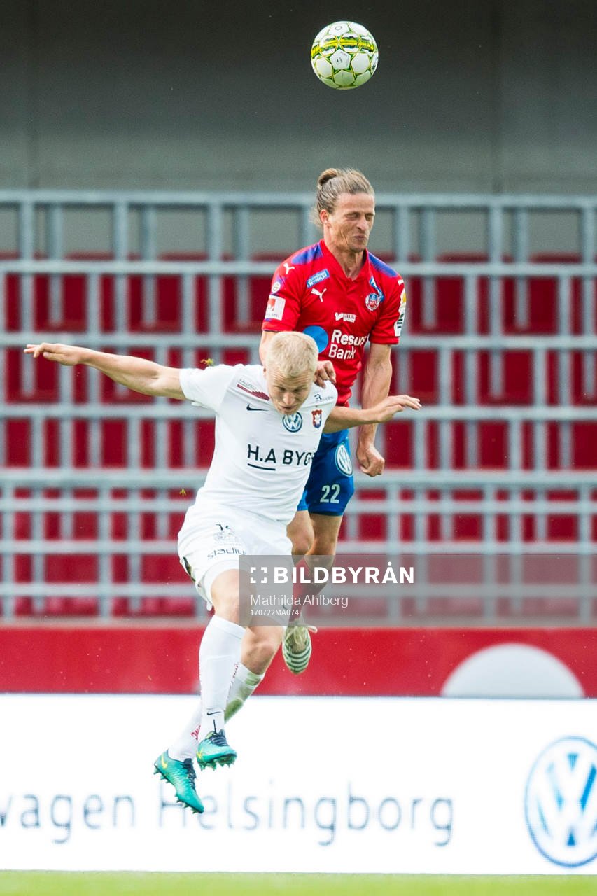 Örgrytes Daniel Paulson i nickduell med Helsingborgs