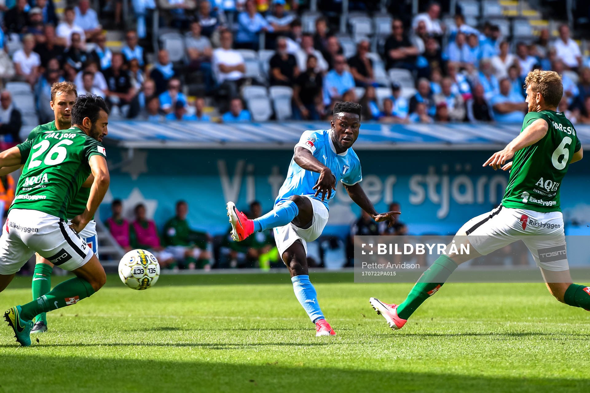 Malmö FFs Kingsley Sarfo