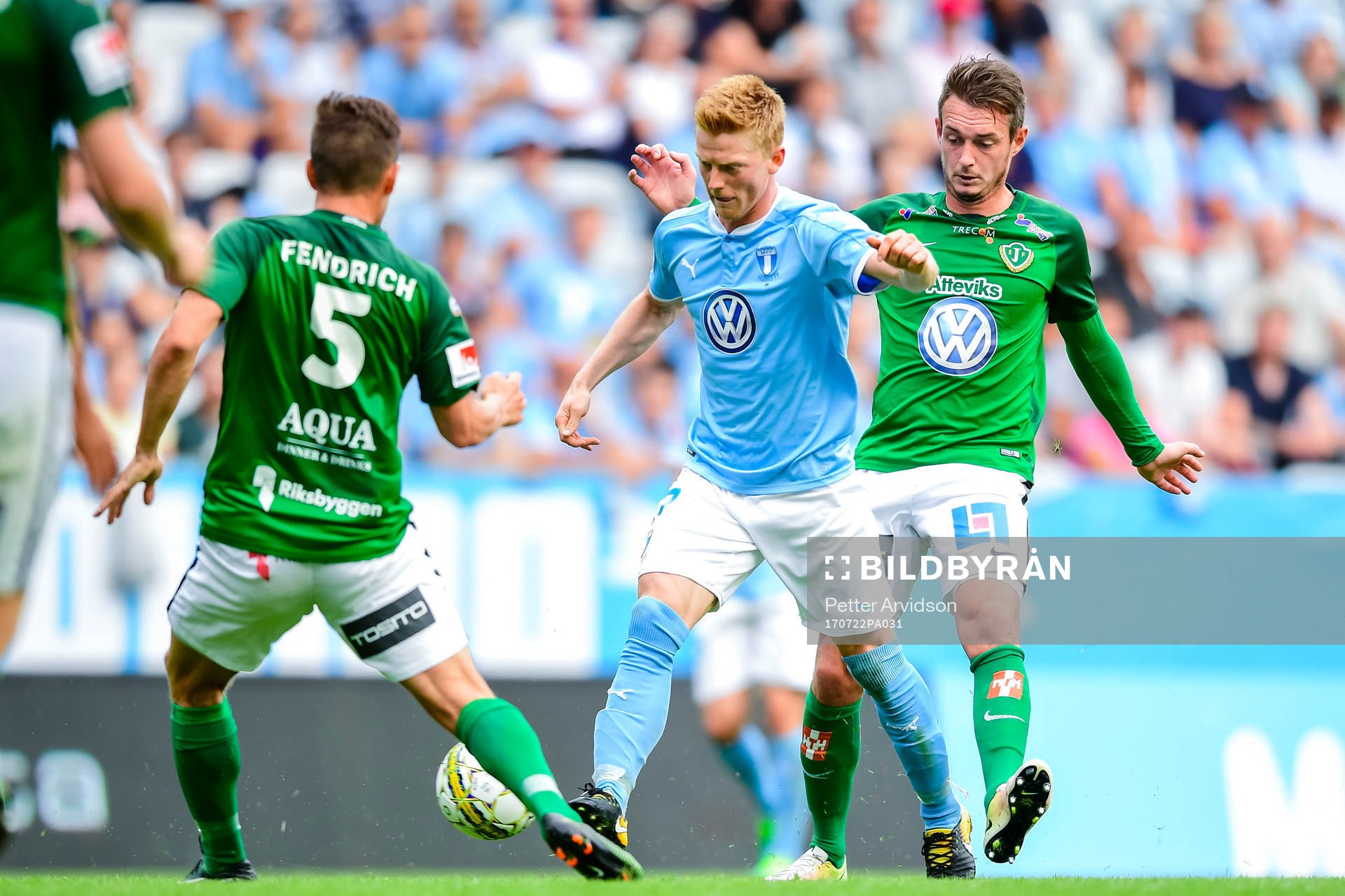 Malmö FFs Anders Christiansen och Jönköpings Fredric