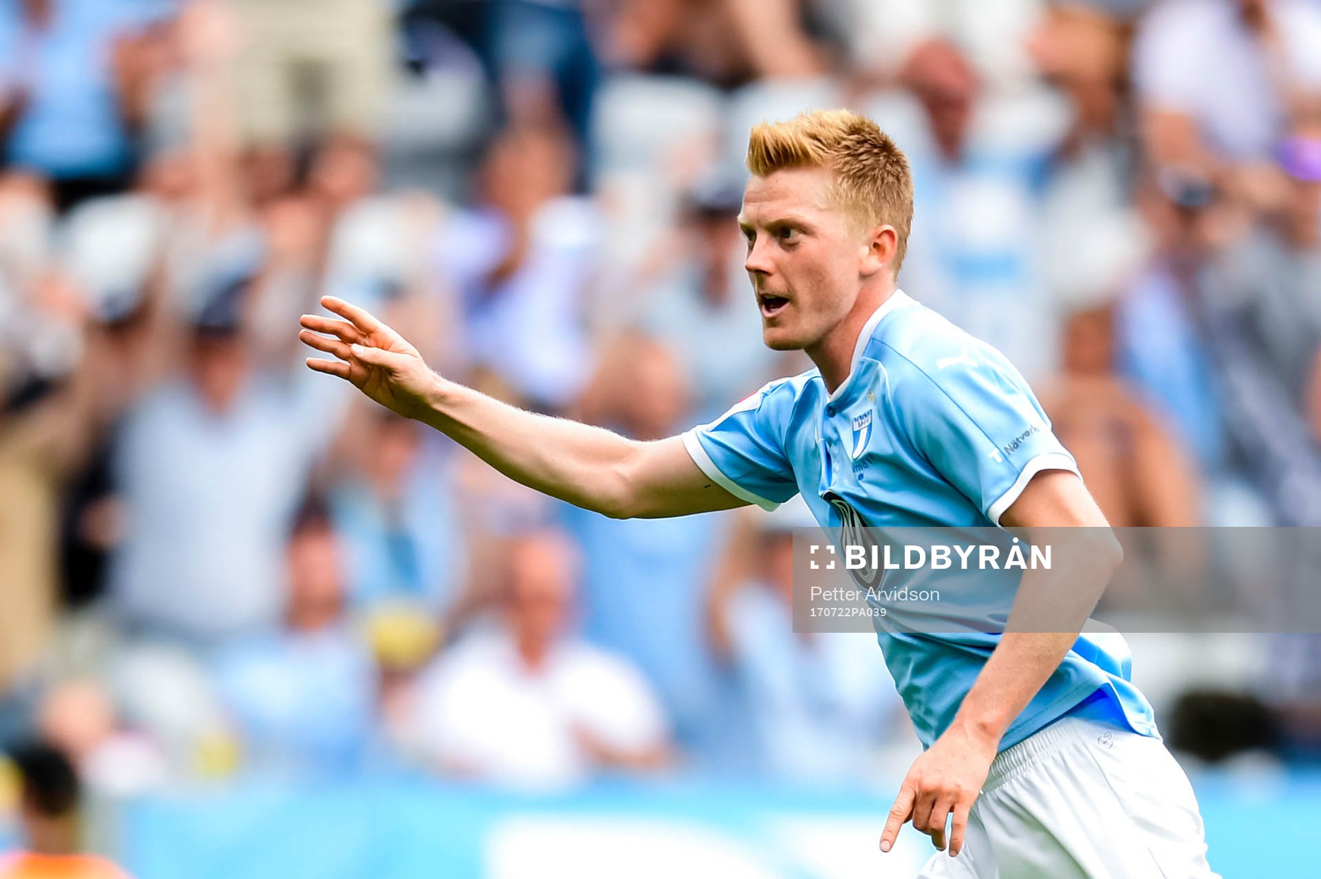 Malmö FFs Anders Christiansen jublar