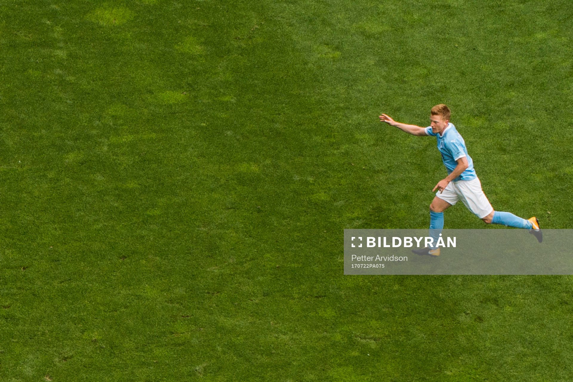 Malmö FFs Anders Christiansen jublar