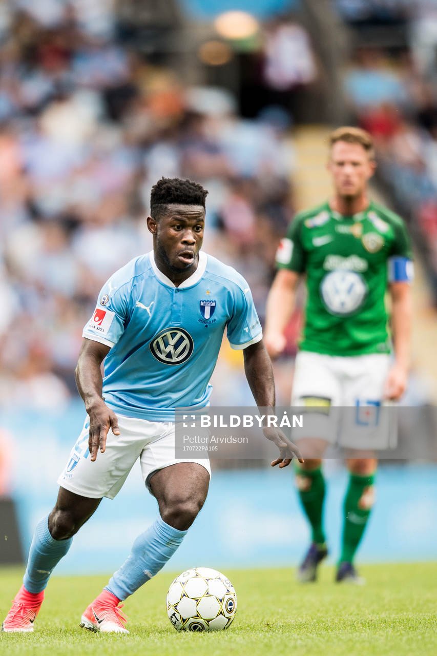 Malmö FFs Kingsley Sarfo