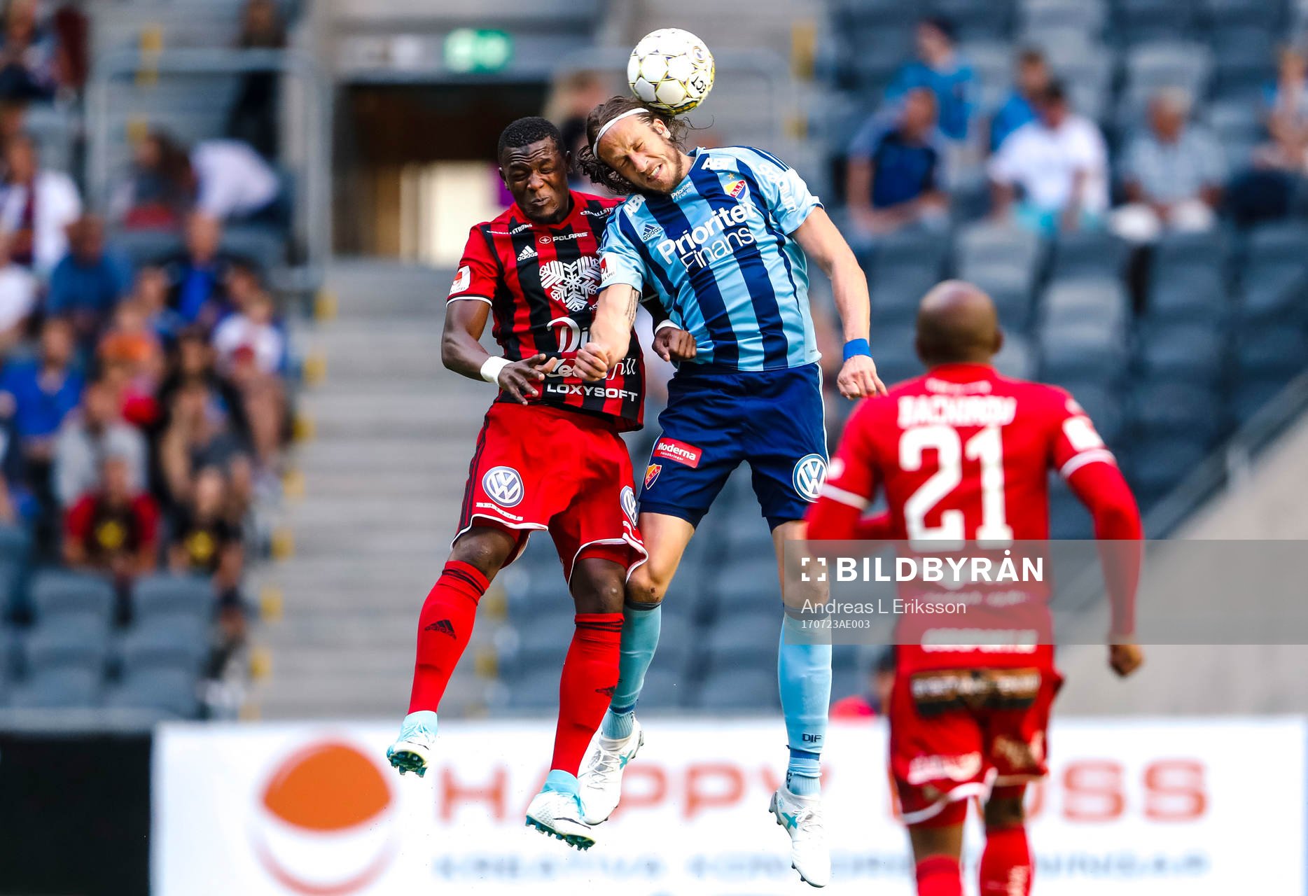 Östersunds Salisu Abdullahi Gero och Djurgårdens Jonas