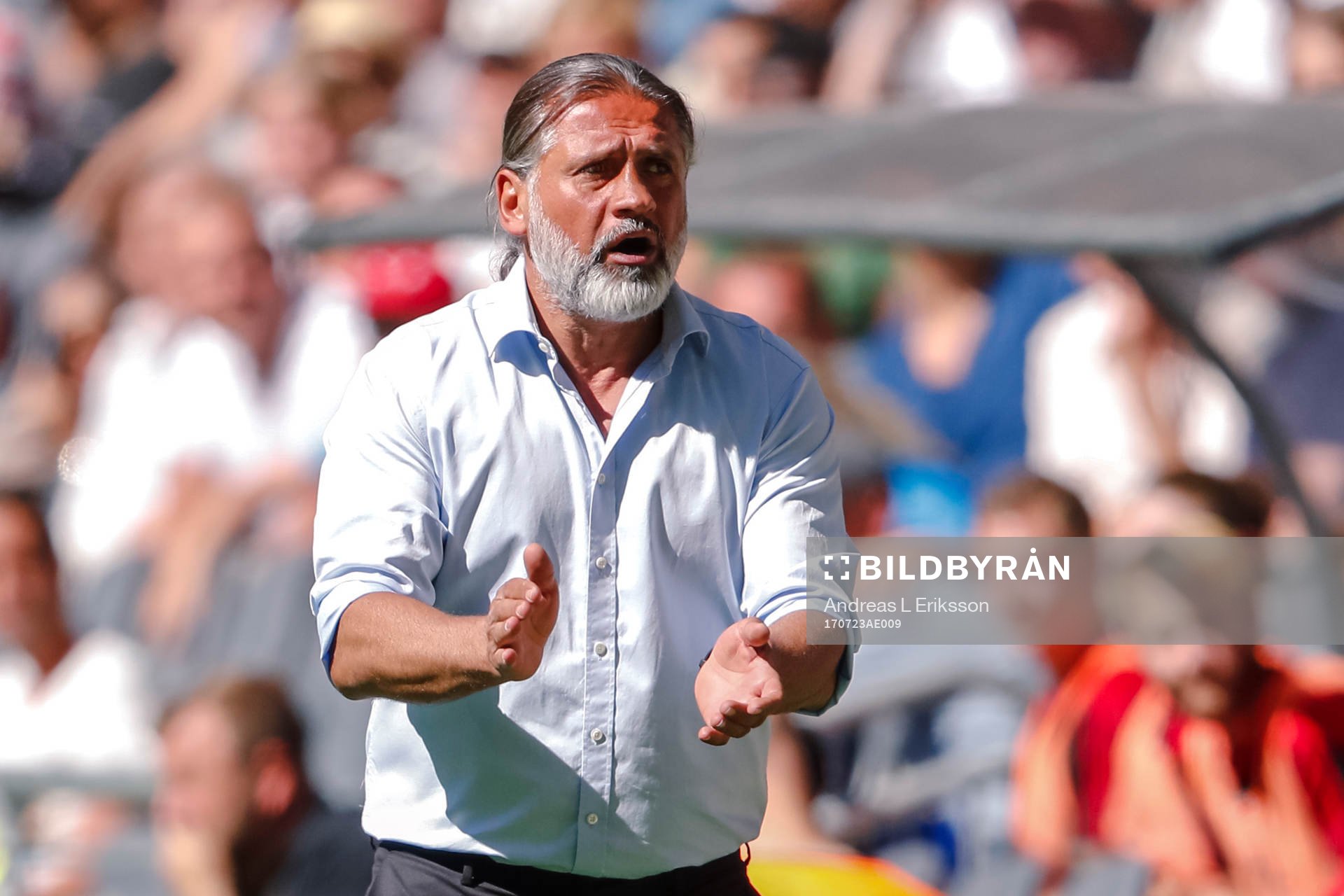 Djurgårdens tränare Özcan Melkemichel