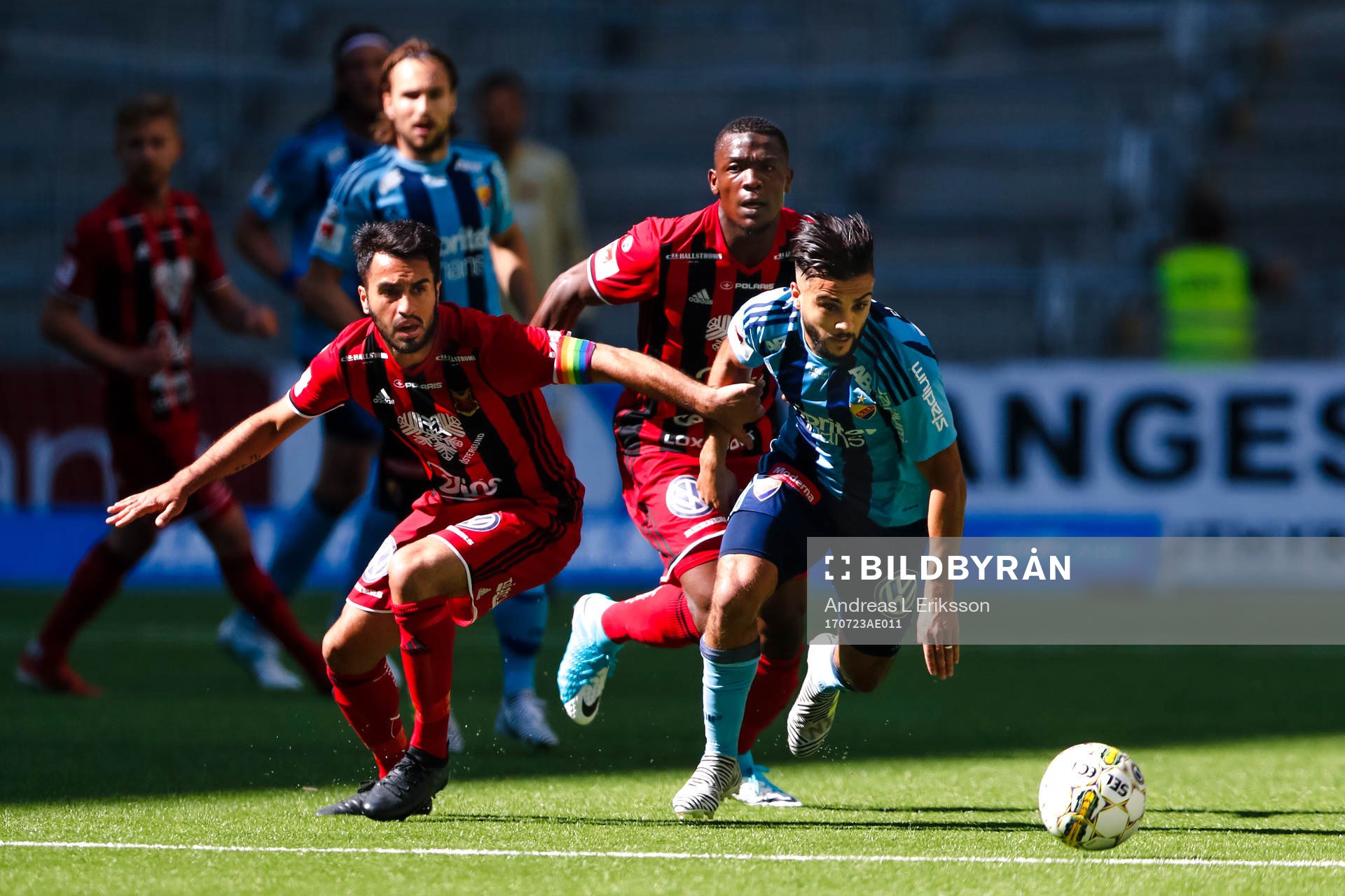 Östersunds Brwa Nouri och Djurgårdens Othman El Kabir