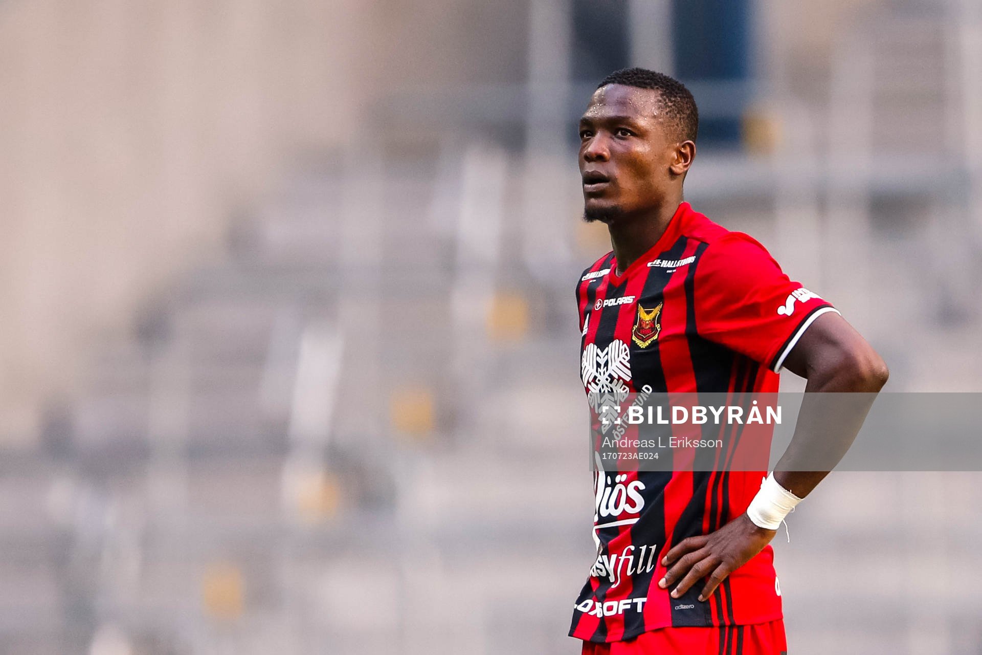 Östersunds Salisu Abdullahi Gero deppar