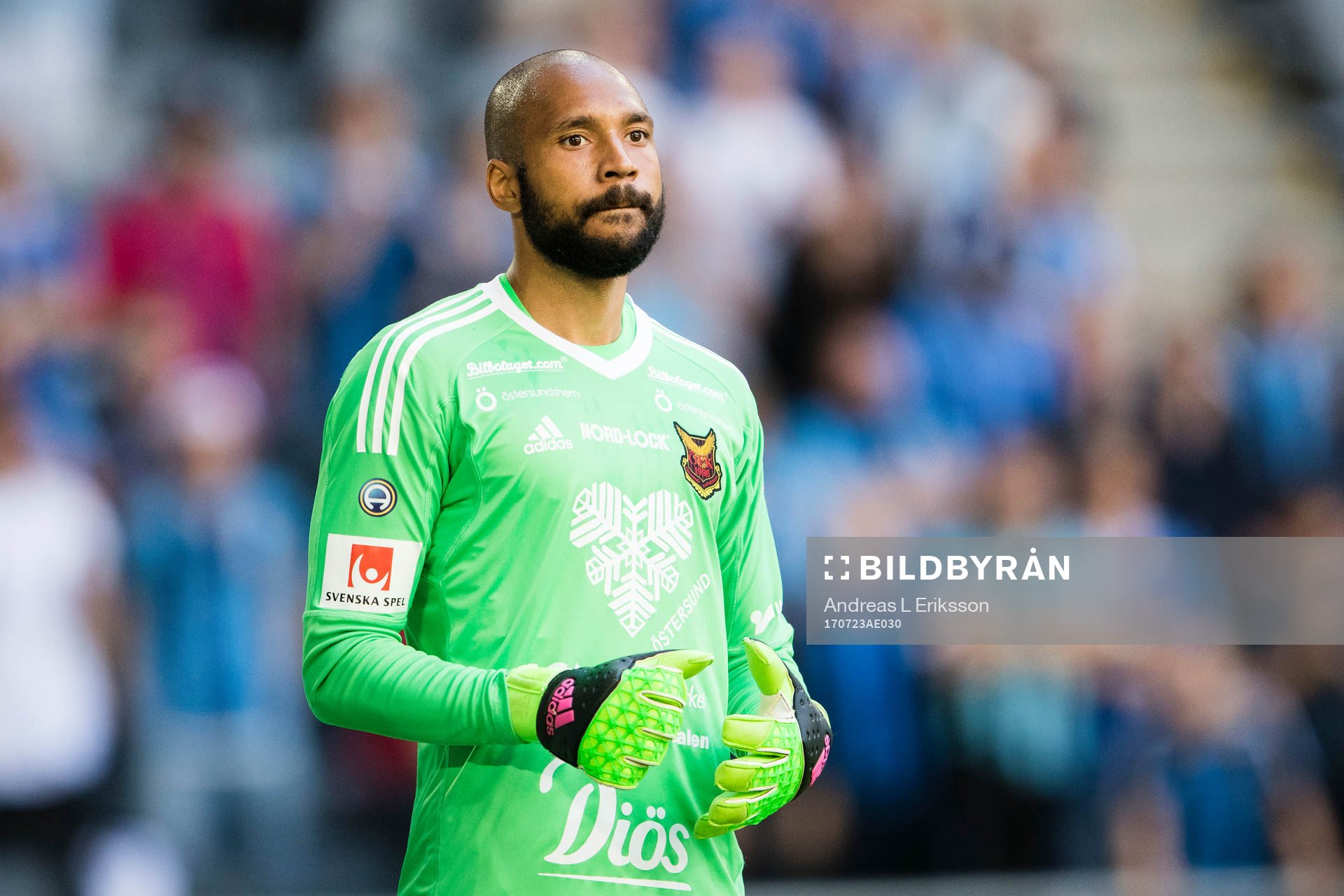 Östersunds målvakt Aly Keita