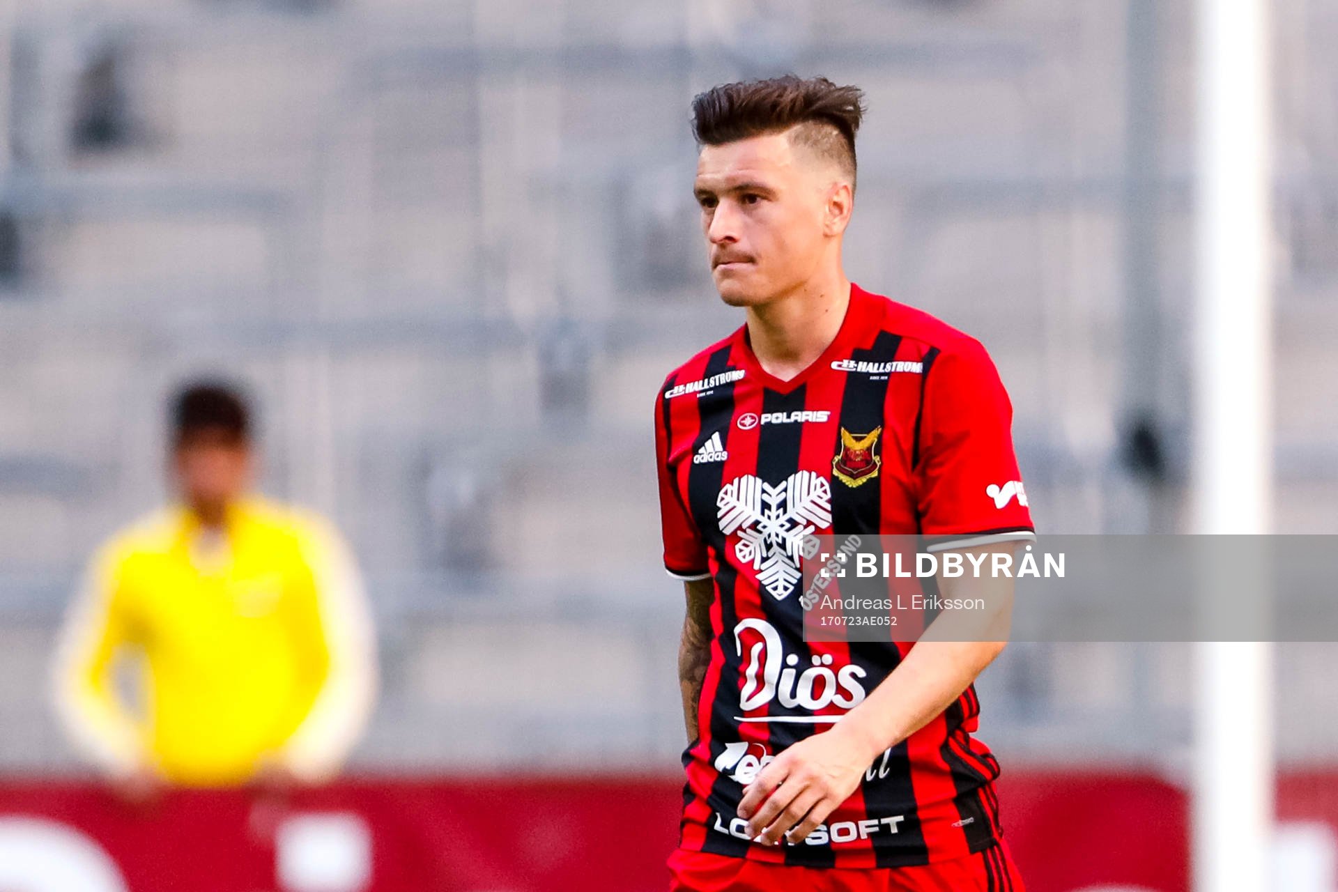 Östersunds Jamie Hopcutt deppar