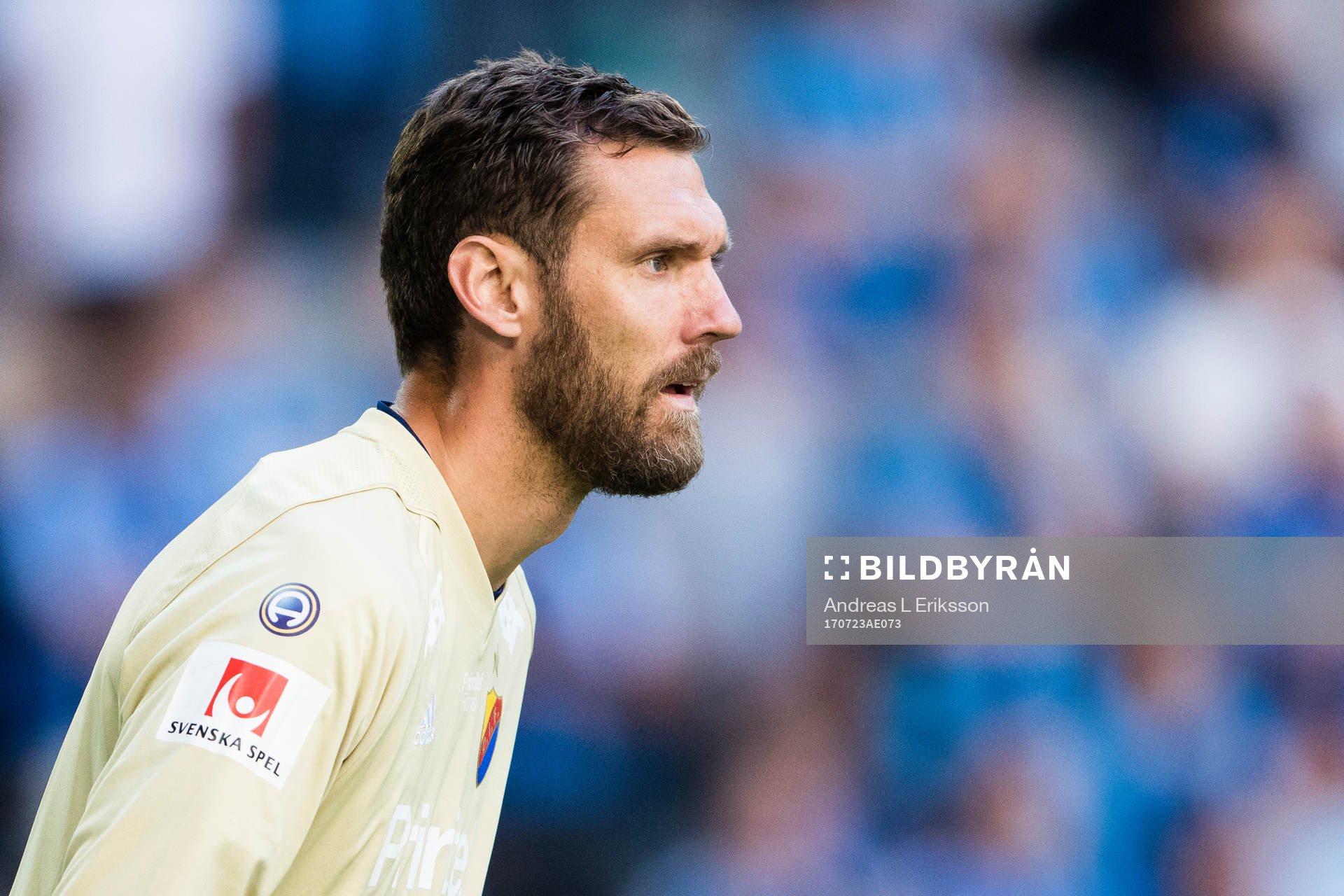Djurgårdens målvakt Andreas Isaksson