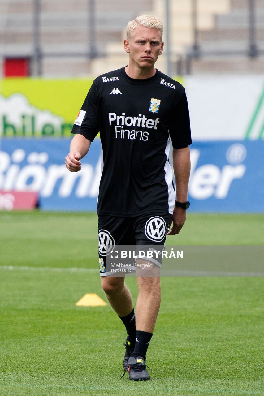IFK Göteborgs fystränare Kalle Olsson