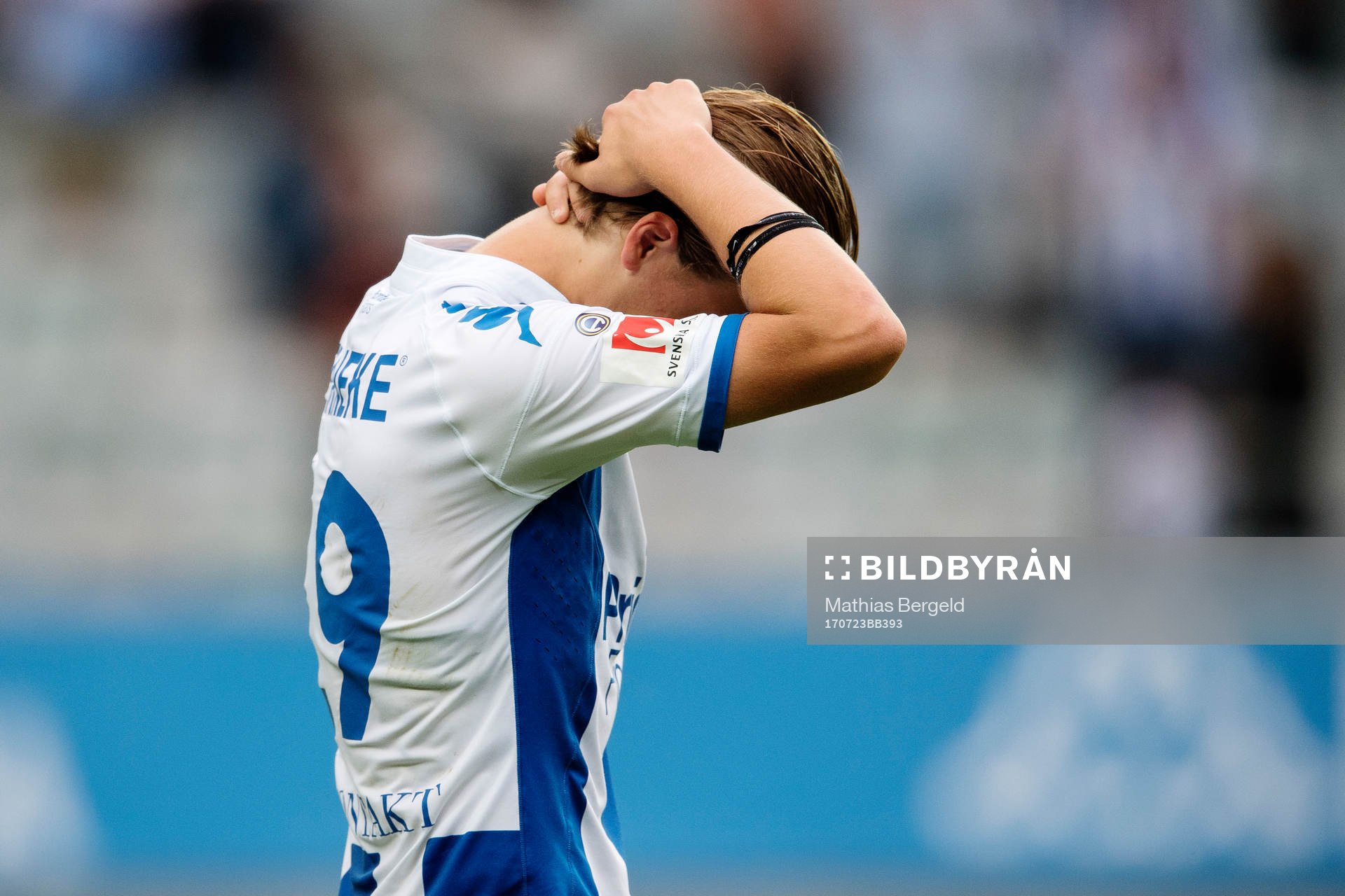 IFK Göteborgs August Erlingmark deppar