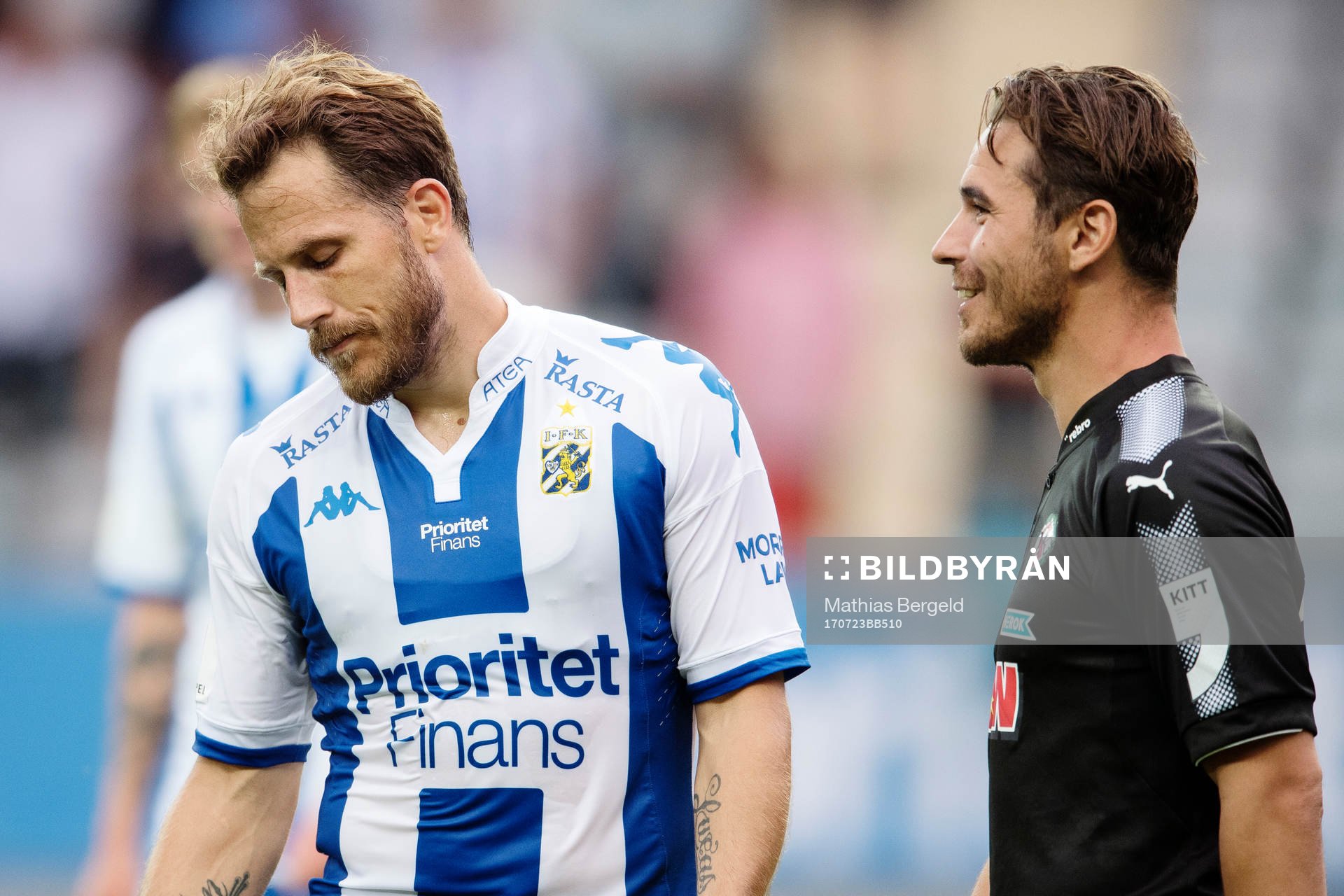 IFK Göteborgs Tobias Hysén deppar och Örebros Nordin
