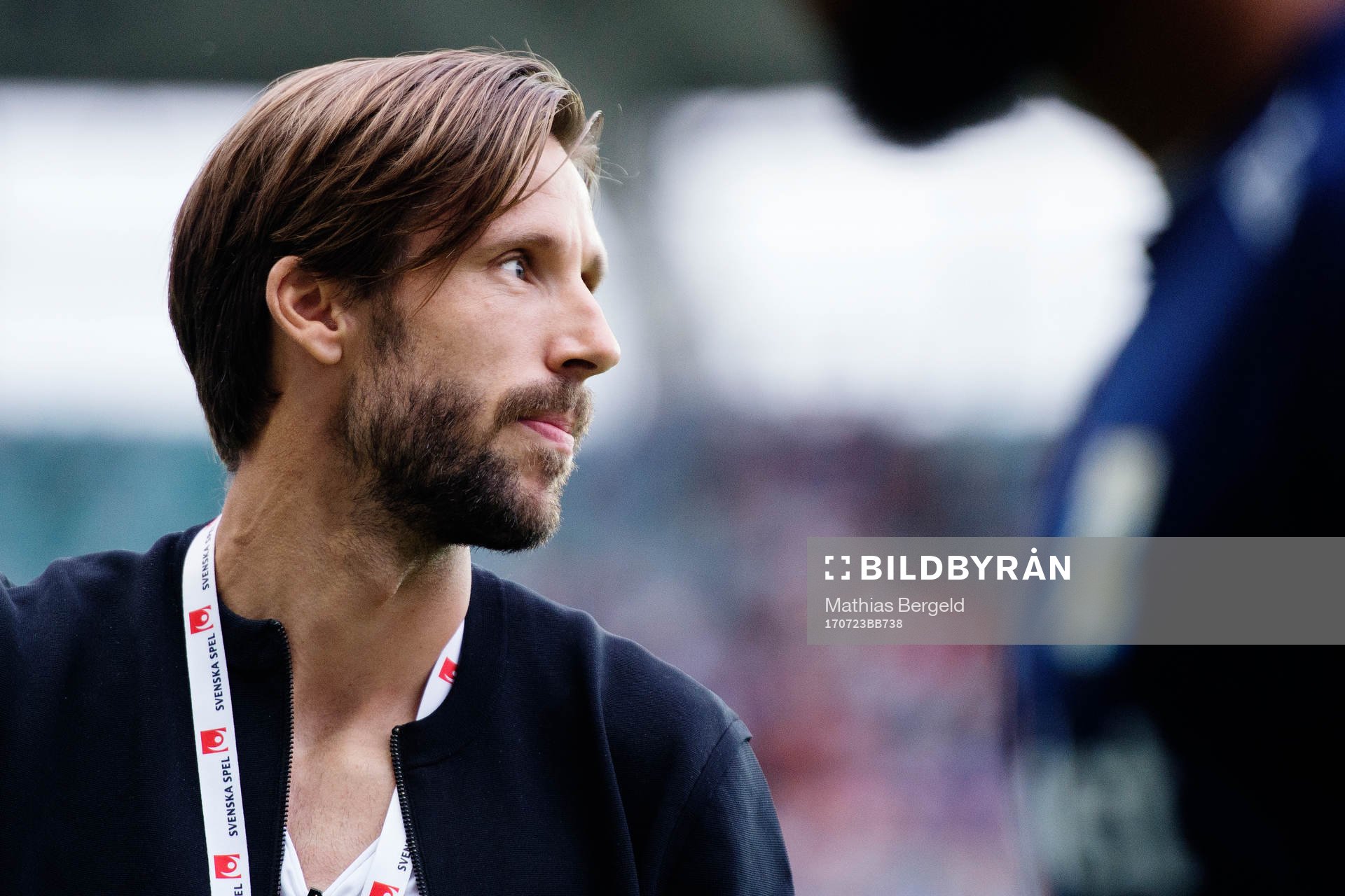 IFK Göteborgs Mattias Bjärsmyr då han avtackas