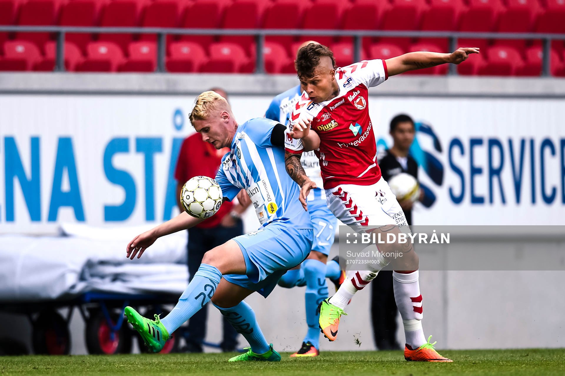 Kalmars Romario Marques Rodrigues och AFC Eskilstunas
