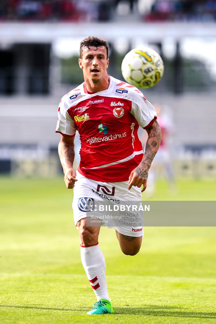 AFC Eskilstunas Ludvig Öhman och Kalmars Erton Fejzullahu