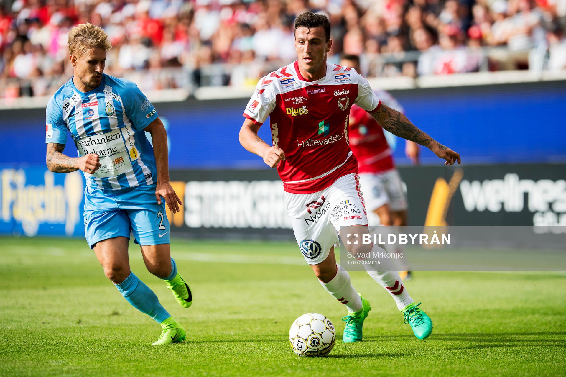 Kalmars Erton Fejzullahu 0ch AFC Eskilstunas Daniel