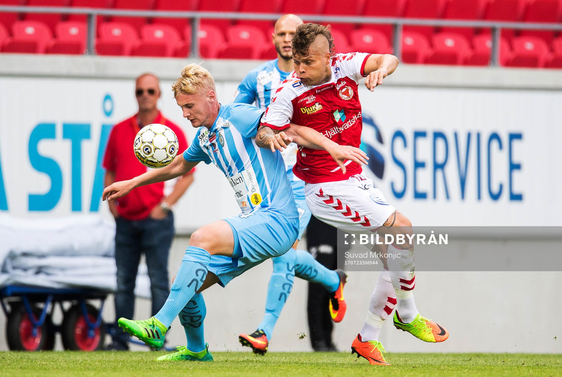 Kalmars Romario Marques Rodrigues och AFC Eskilstunas