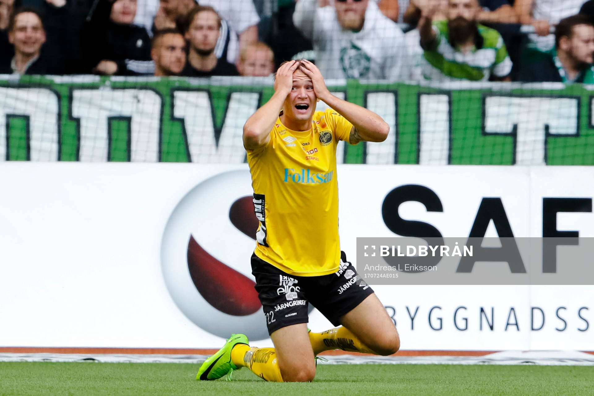 Elfsborgs Viktor Prodell deppar