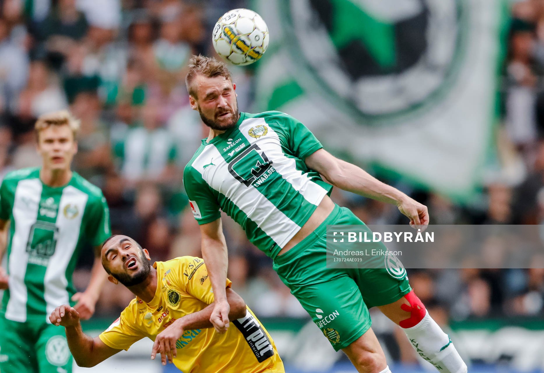 Elfsborgs Issam Jebali och Hammarbys Mads Fenger Nielsen