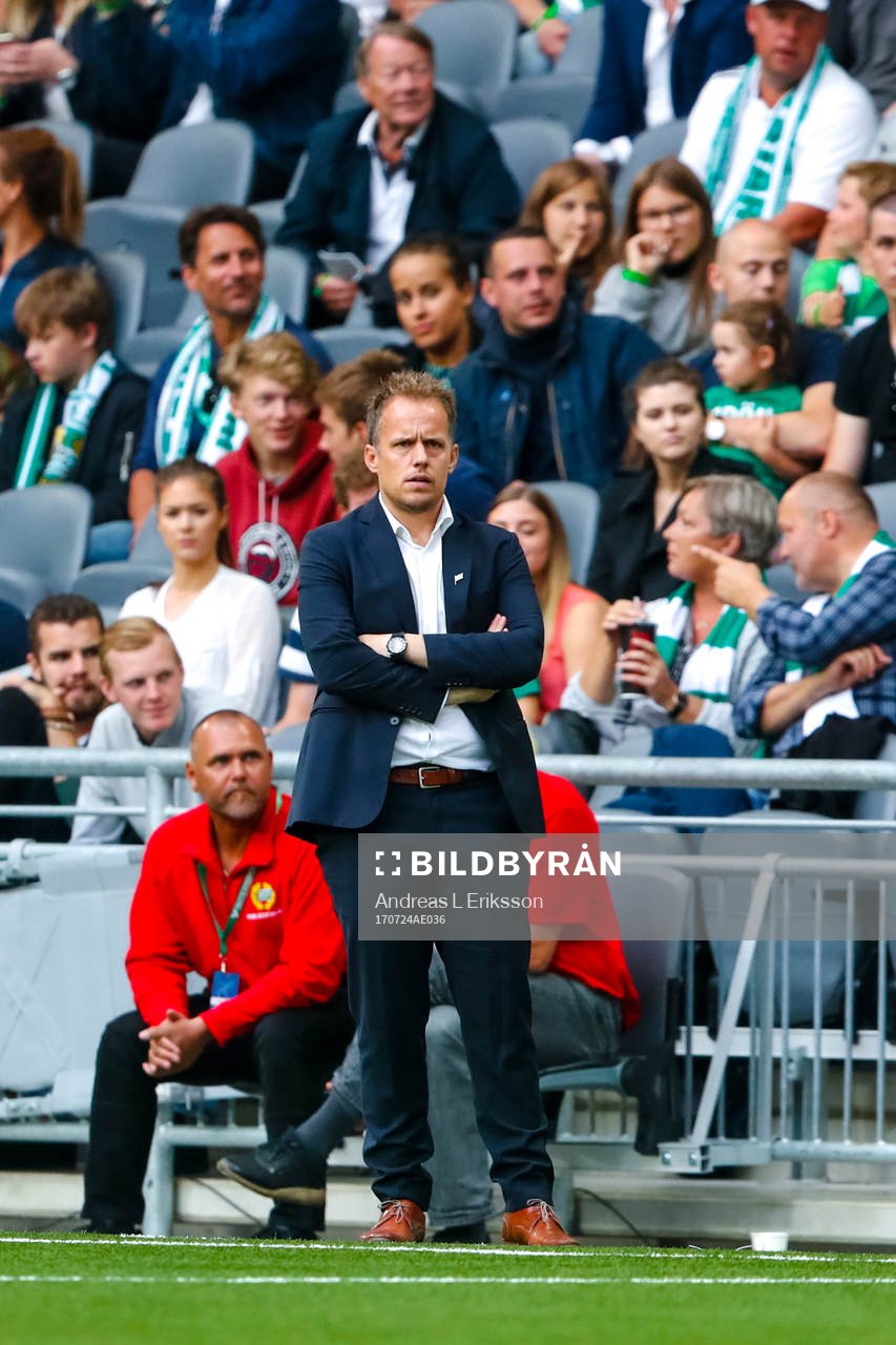 Hammarbys tränare Jakob Michelsen