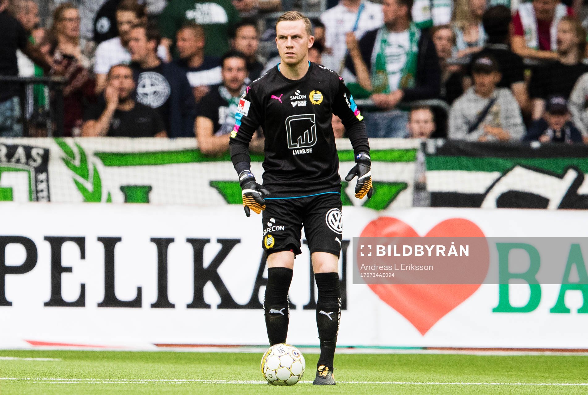 Hammarbys målvakt Ögmundur Kristinsson