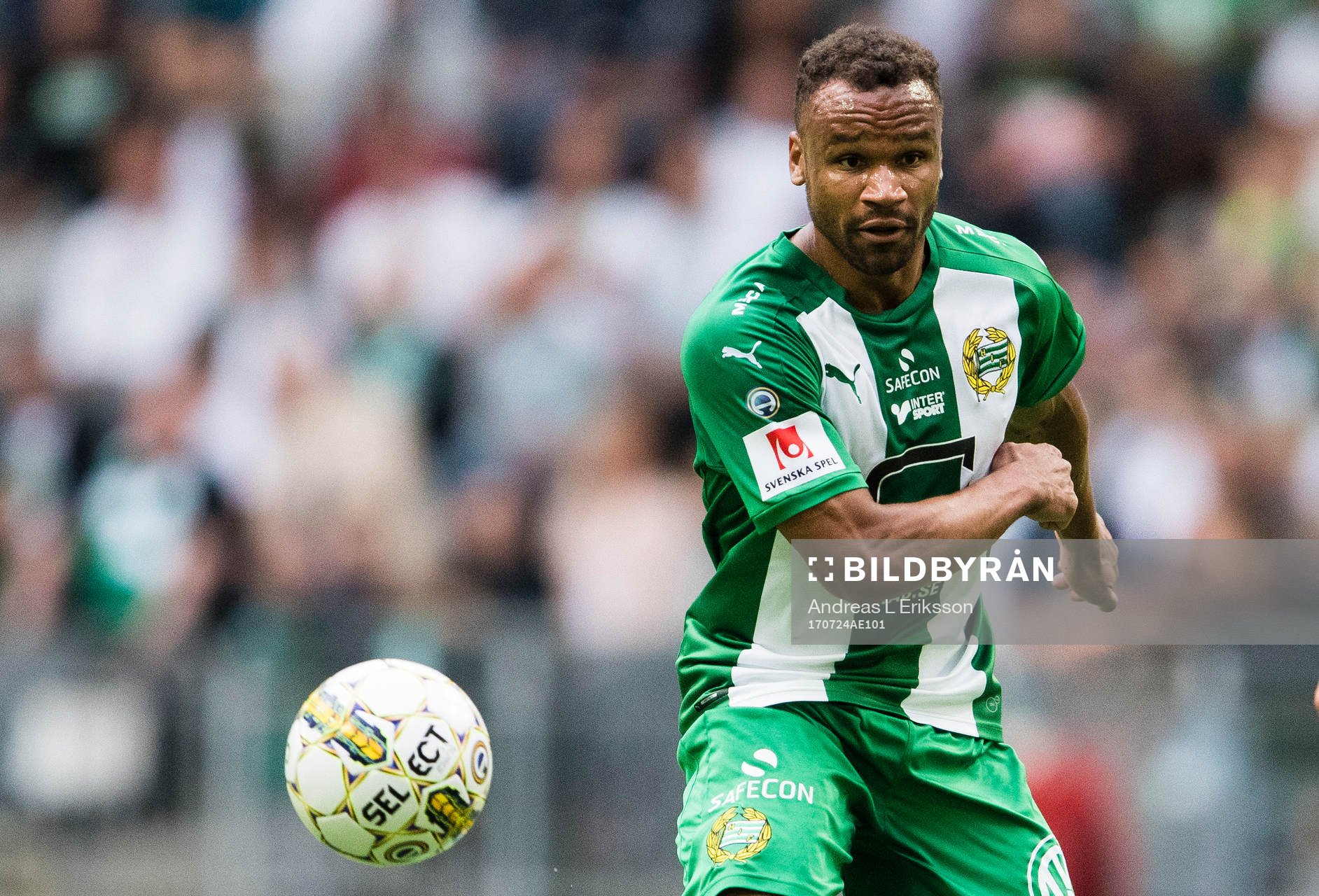Hammarbys Serge-Junior Martinsson Ngouali