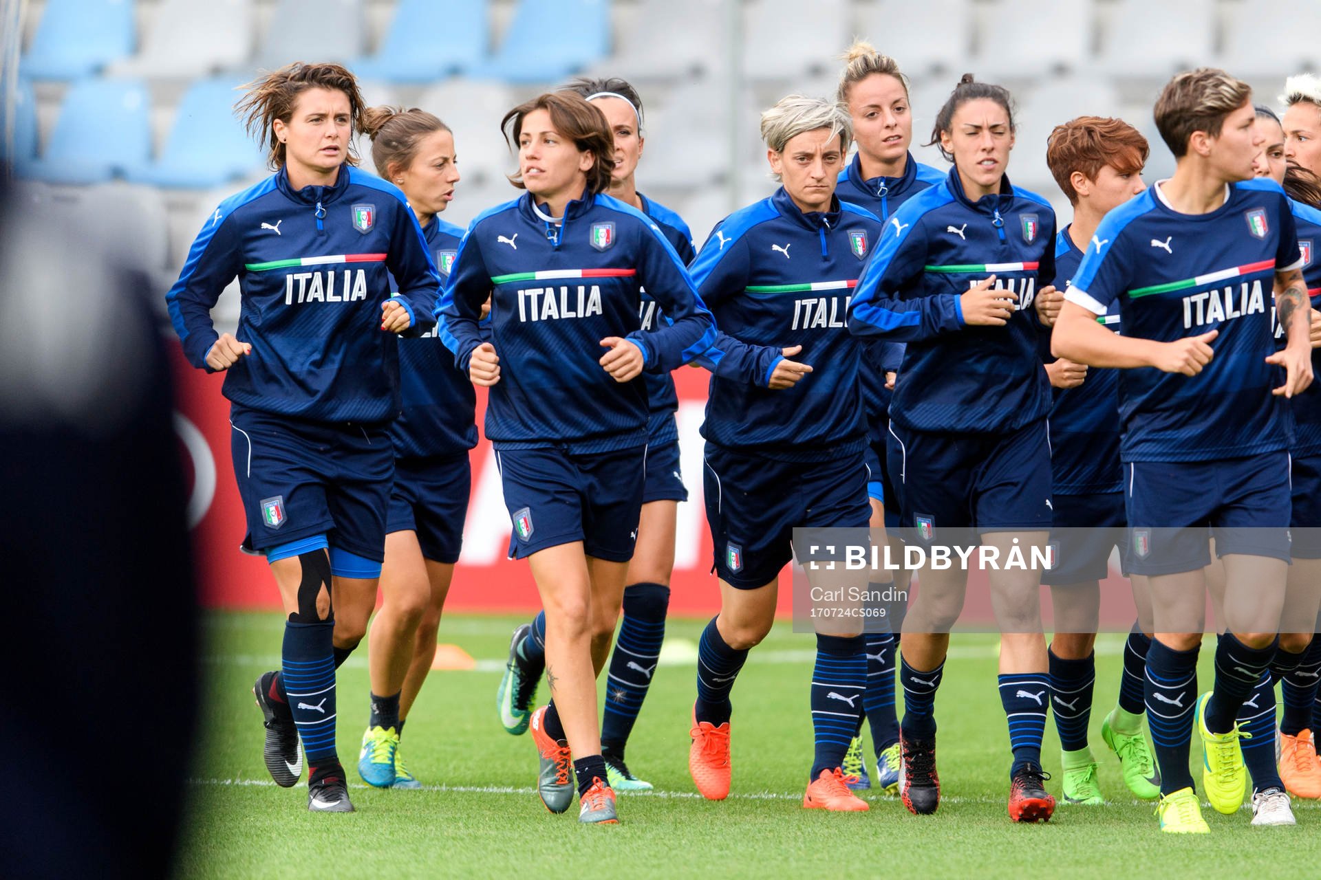 Cristiana Girelli, Daniela Sabatino och Melania Gabbiadini